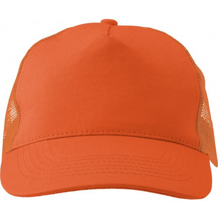 Cotton twill and plastic cap, orange