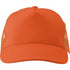 Cotton twill and plastic cap, orange