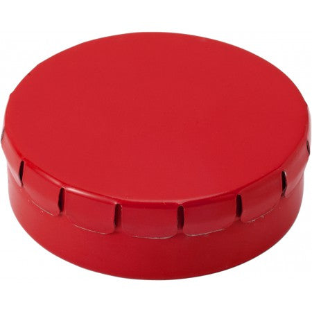 Mint tin, approx 40 mints, red