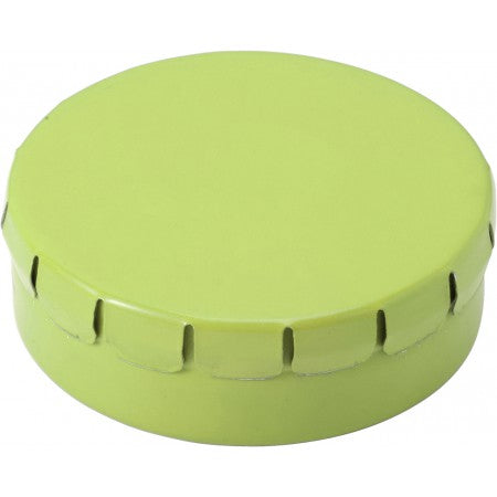 Mint tin, approx 40 mints, lime