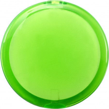 Double pocket mirror, light green