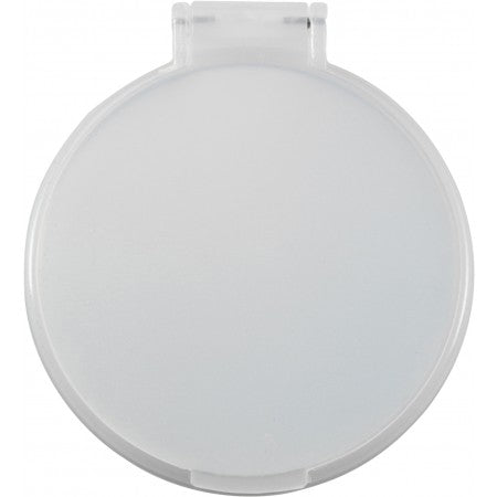 Single pocket mirror, white