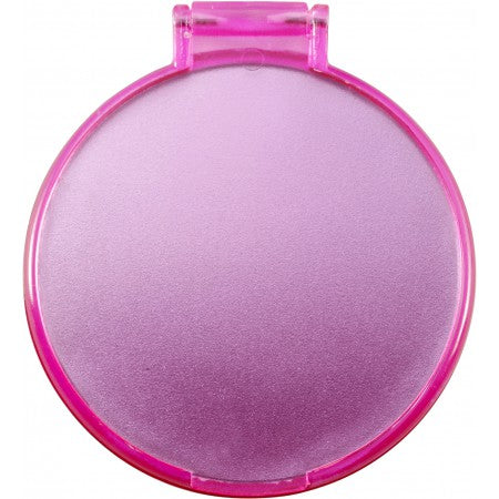 Single pocket mirror, pink