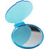 Single pocket mirror, light blue