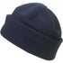 Polyester fleece beanie., blue