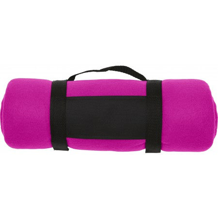 Fleece blanket, pink