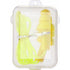 Silicone ear plugs attached to a cord., yellow