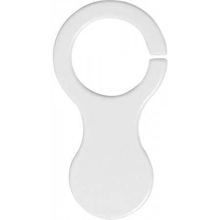 Plastic key holder, white