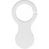 Plastic key holder, white