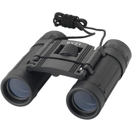Warren 8 x 21 binocular, solid black, 10 x 9,2 x 3,4 cm