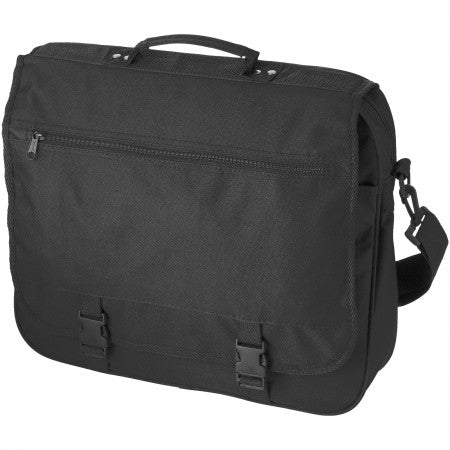 Anchorage conference bag, solid black, 40 x 10 x 33 cm
