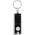 Key holder with a light, black
