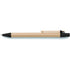 Ballpen with cardboard barrel, black