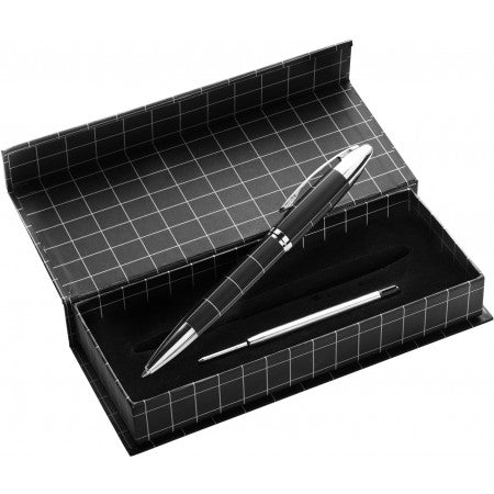 Metal ballpen, black/silver