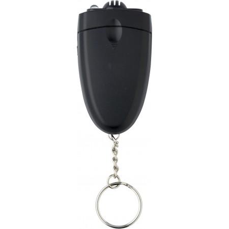 Alcohol tester on a key chain, black - BRANIO