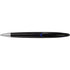 Black ballpen with swan neck., cobalt blue