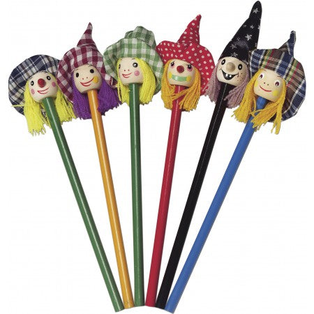Witch pencil, custom/multicolor