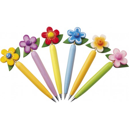 Flower ballpen, custom/multicolor