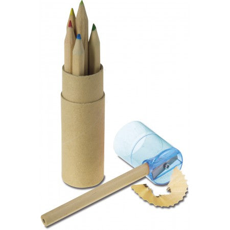Coloured pencils, light blue