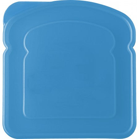 Plastic lunchbox., light blue