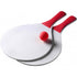 Wooden bat and ball set, red