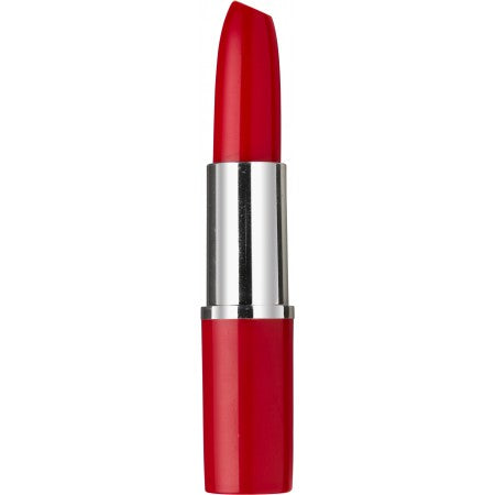 Ballpen with blue ink, red