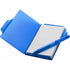 Notebook with pen, blue
