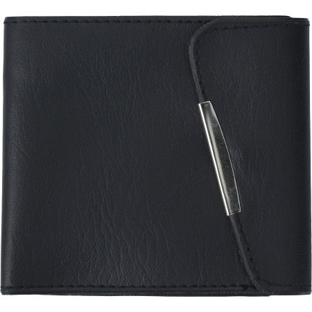 PVC Pinch wallet., black
