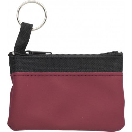 Key wallet, burgundy