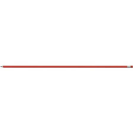 Pencil with eraser, red