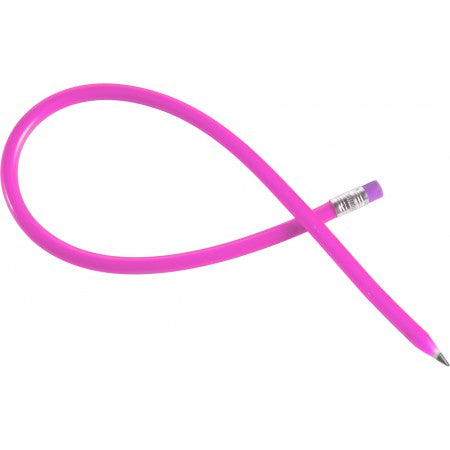 Pencil with eraser, pink