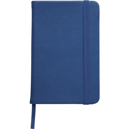 Soft feel notebook (approx. A6), blue