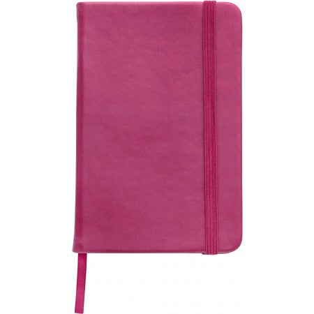 Soft feel notebook (approx. A6), pink