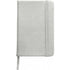 Soft feel notebook (approx. A6), silver