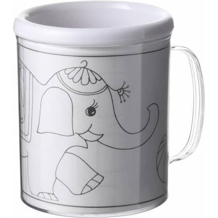 Drawing mug (280ml), neutral