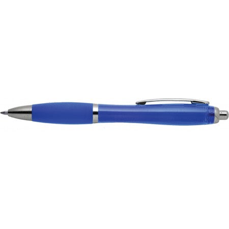Newport ballpen, colour barrel, blue