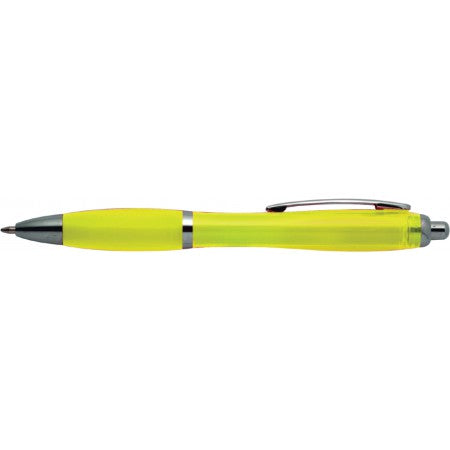 Newport ballpen, colour barrel, yellow