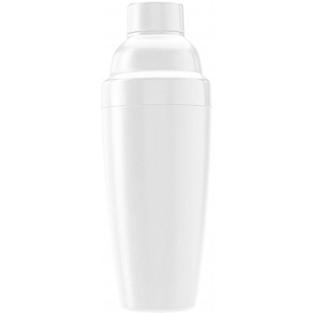 Plastic cocktail shaker., white
