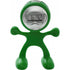Sport-man clock with alarm, light green