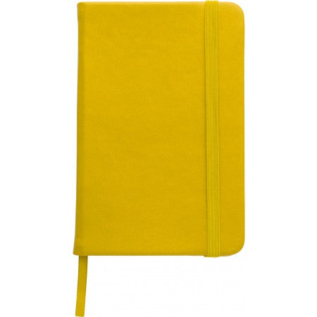 Soft feel notebook (approx. A5), yellow