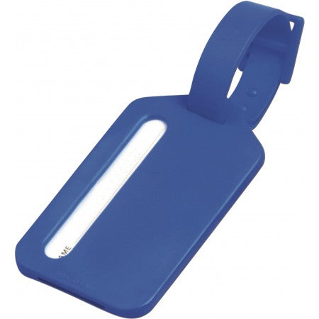 Luggage tag, blue