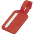 Luggage tag, red