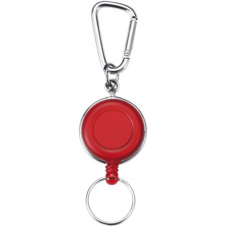 Pass holder with 60cm cord, red
