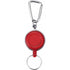 Pass holder with 60cm cord, red