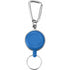 Pass holder with 60cm cord, cobalt blue