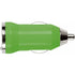Plastic car power adapter, light green