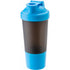 Plastic protein shaker (500ml)., light blue