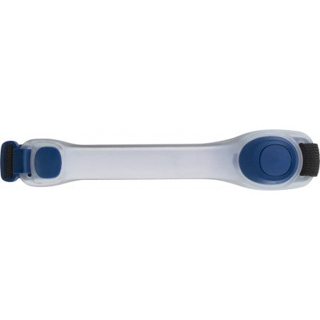 Silicone arm strap with two LEDS, blue