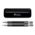 Set of ballpen and pencil, black