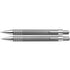 Set of ballpen and pencil, silver